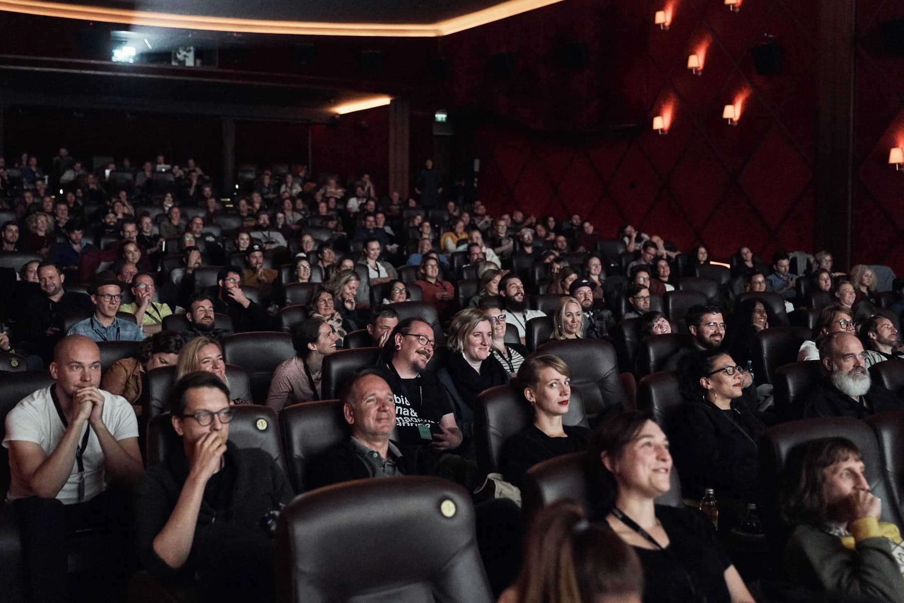 Wedding photographers listening to a presentation at Way Up North in Cologne