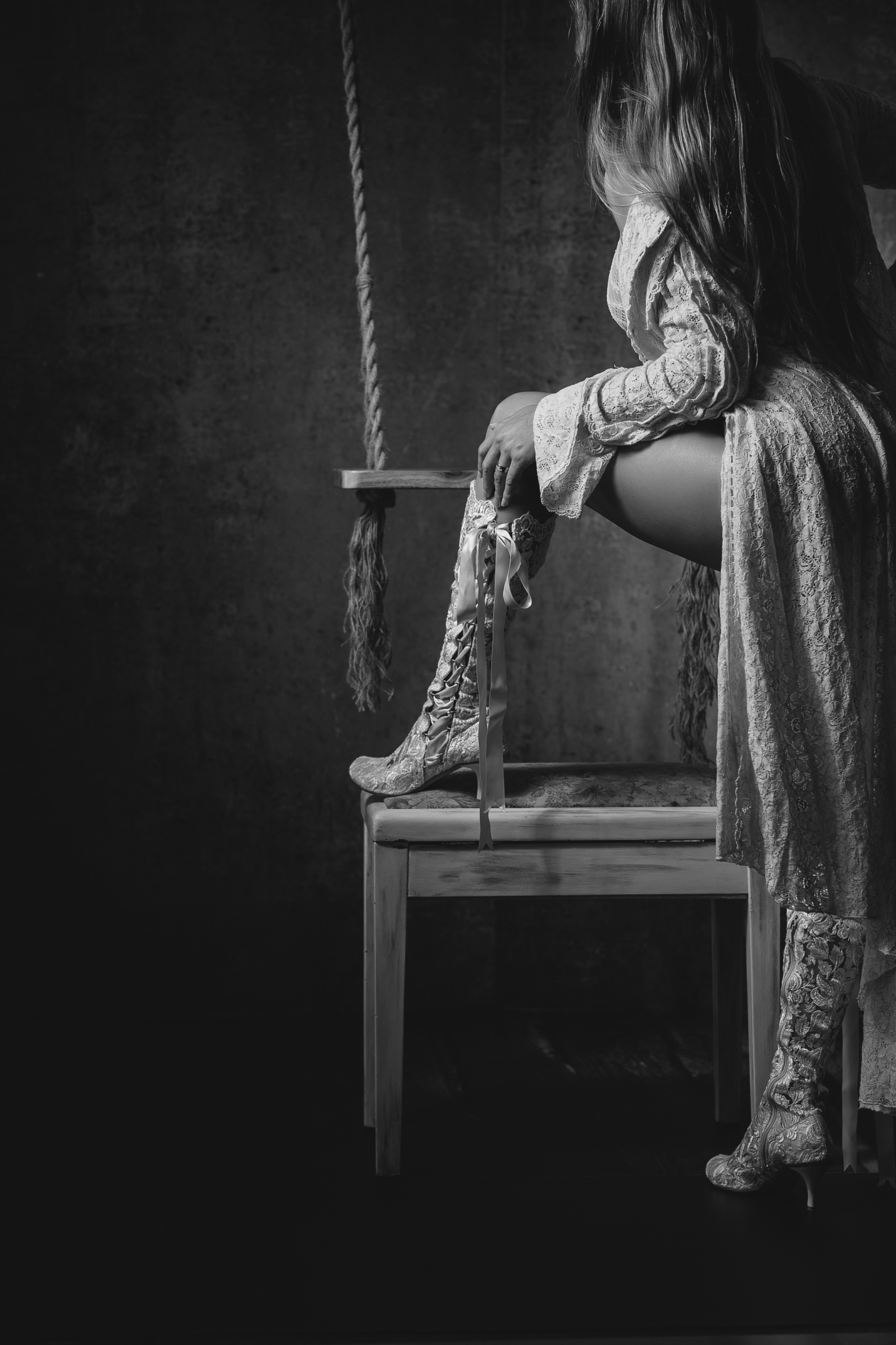 Boudoir photograph by Valeria Galán