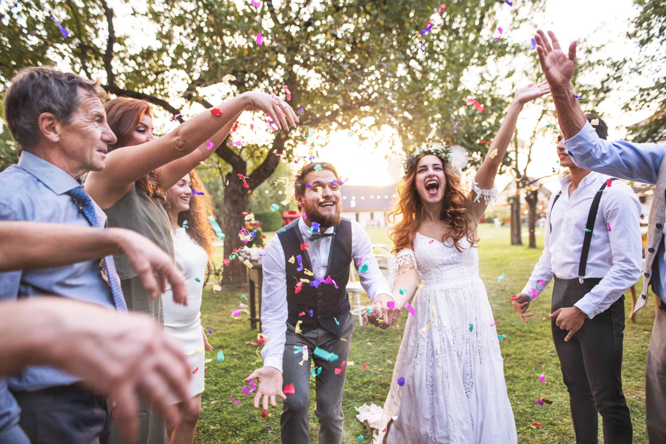 wanderlust videos bride groom confetti scaled